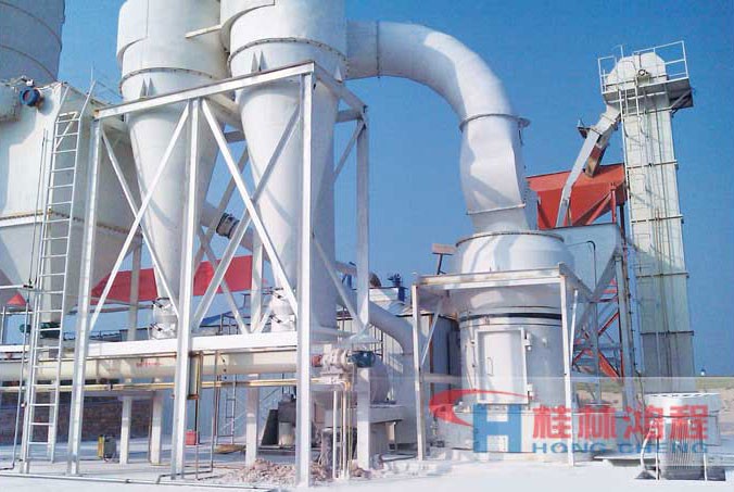 福州某上市公司年產6萬噸葉臘石雷蒙磨粉機...
