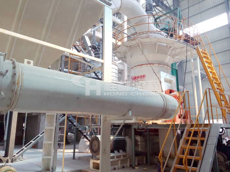 高硫石油焦，磨粉生產(chǎn)線，立式磨粉機(jī)，石油焦磨粉機(jī)，磨粉生產(chǎn)線價(jià)格，立磨，磨粉機(jī)械，磨粉設(shè)備，桂林鴻程