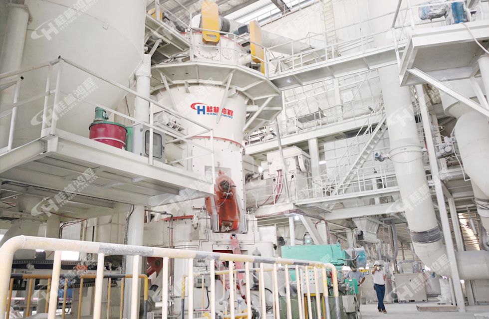 【現(xiàn)場直擊】立磨應(yīng)用于碳酸鈣領(lǐng)域，桂林鴻程深耕細(xì)作