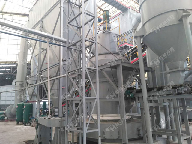 水泥生頁巖，水泥生頁巖磨粉機，立式磨粉機，立磨，磨粉機價格，磨粉機廠家，客戶現場