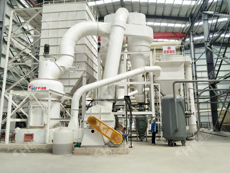 HC縱擺式磨粉機客戶現場欣賞