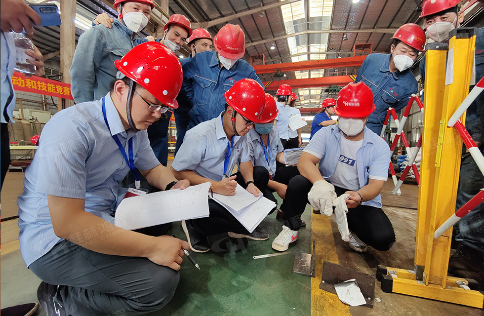 揚技能長劍，造鴻程精品|2022年臨桂區(qū)職工勞動技能競賽在桂林鴻程舉辦