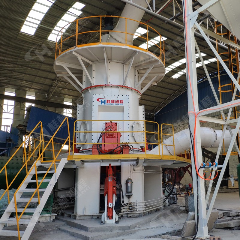 HLM1500立式磨粉機-霞石-細度200D90-時產8-9噸左右